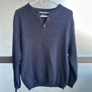 Haggar Men's Navy Jumper